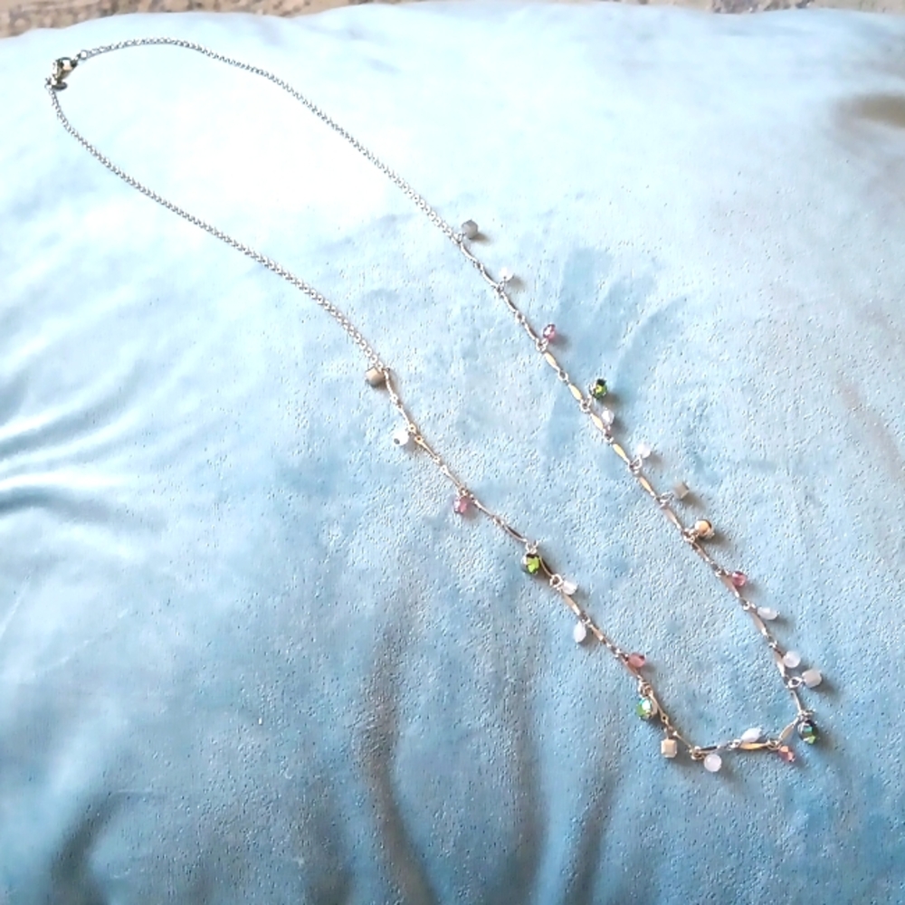 Long beaded necklace